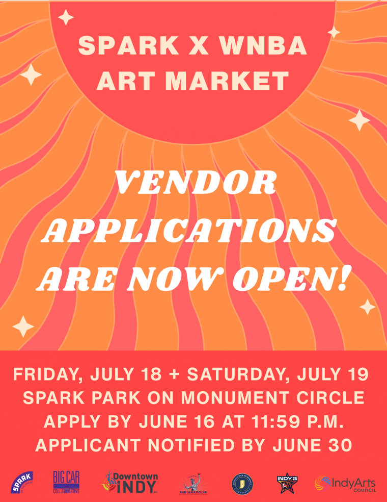 SPARK x WNBA Art Market 2025 Vendor Applications Open