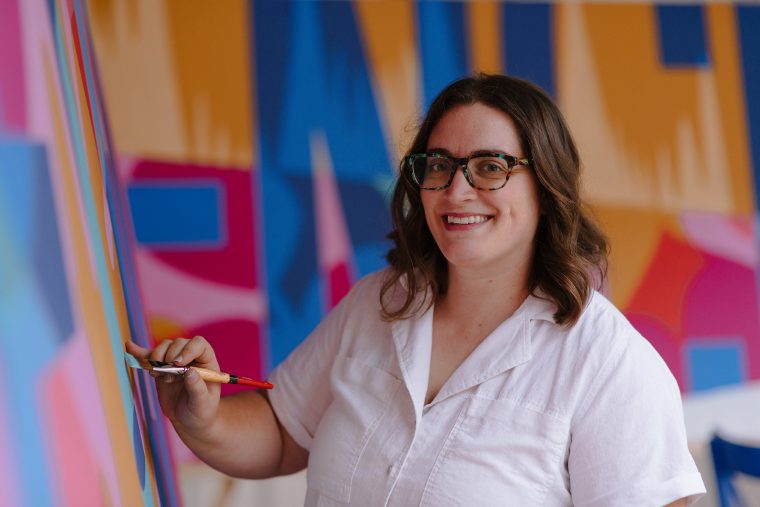 Paint the Wagon of Wonders with Artist in Residence Siena Baldi